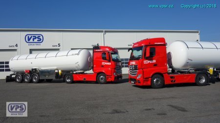 Road tankers for LPG