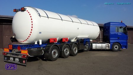 Gas and LPG road tankers